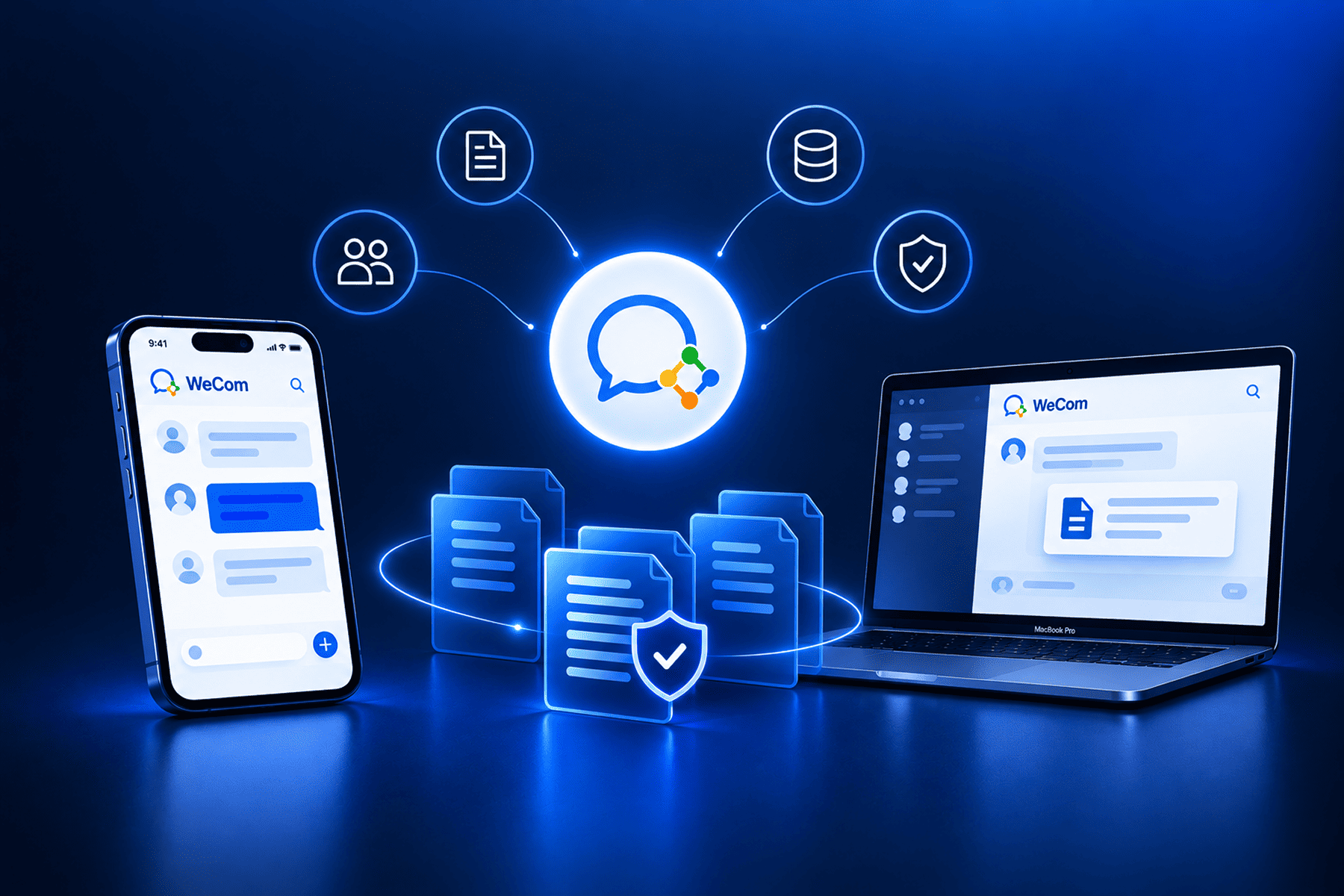 How Should Multinational Companies Govern WeCom Communications?
